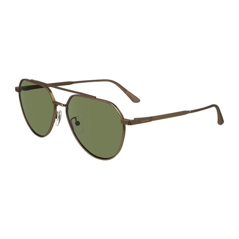 Gafas color verde y dorado