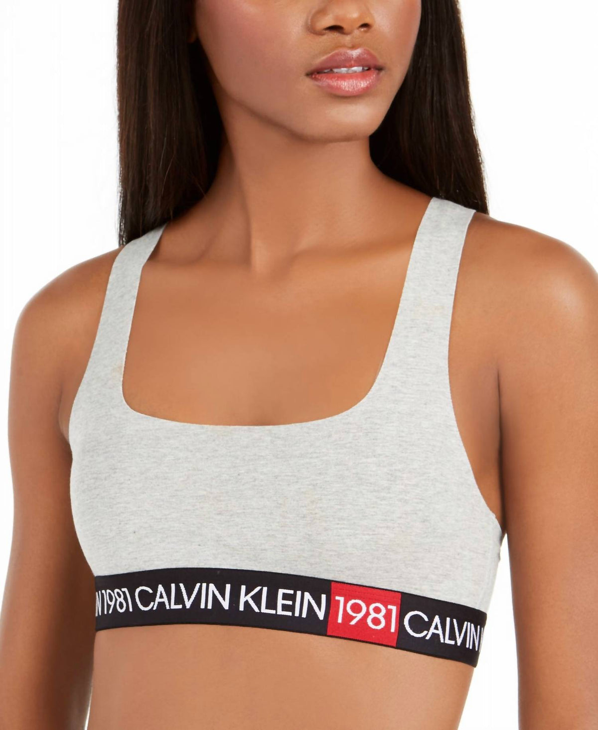 Bralette color gris