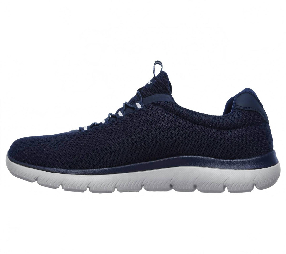 Tenis de hombre sin cordones color azul marino