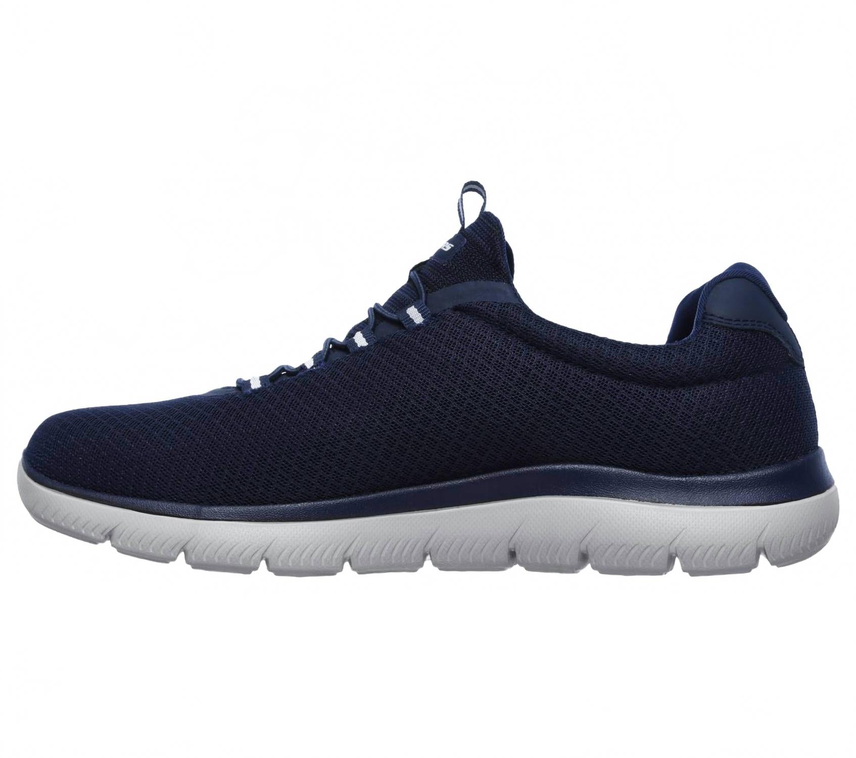 Tenis de hombre sin cordones color azul marino