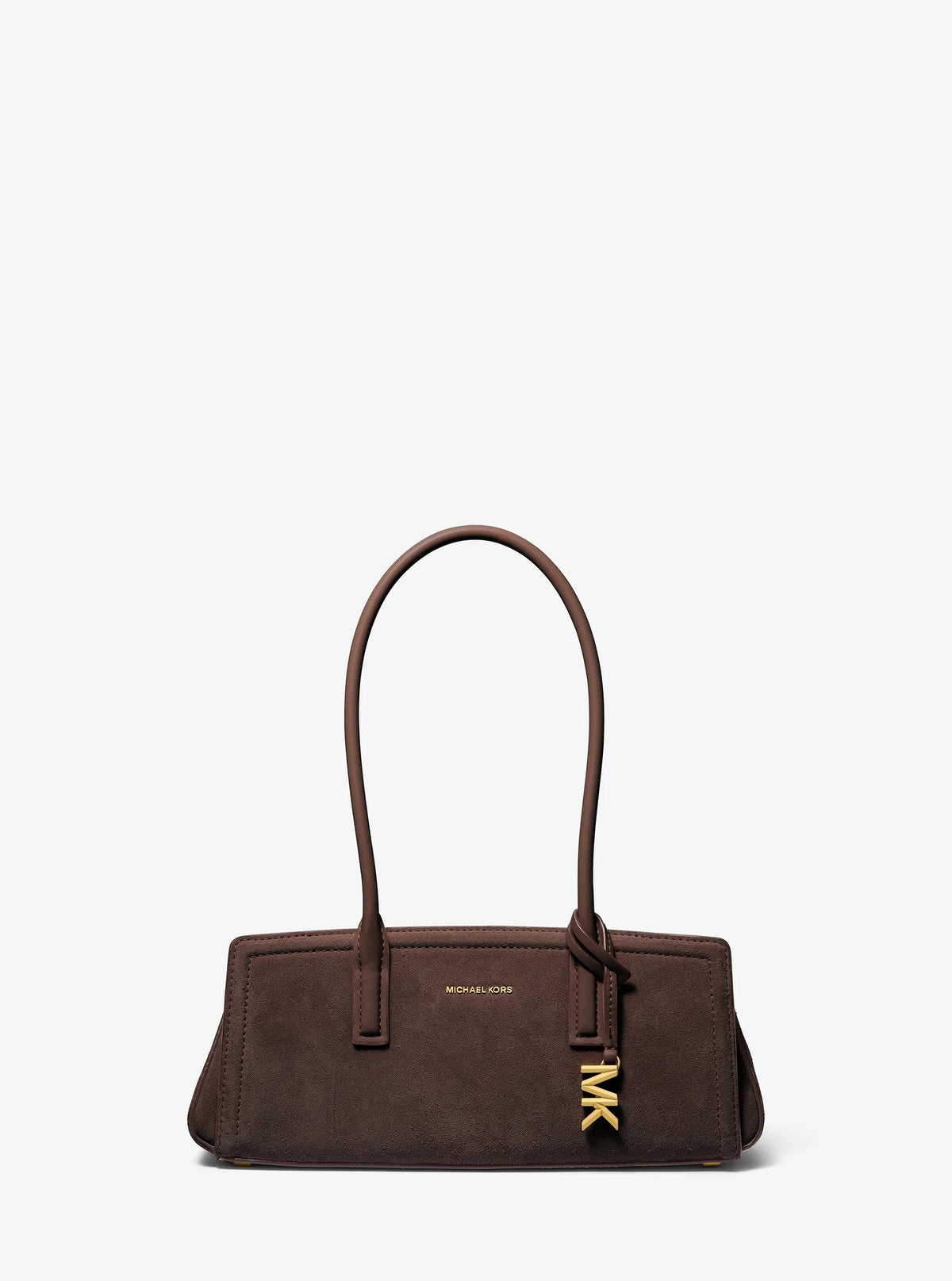 Bolso de hombro de gamuza