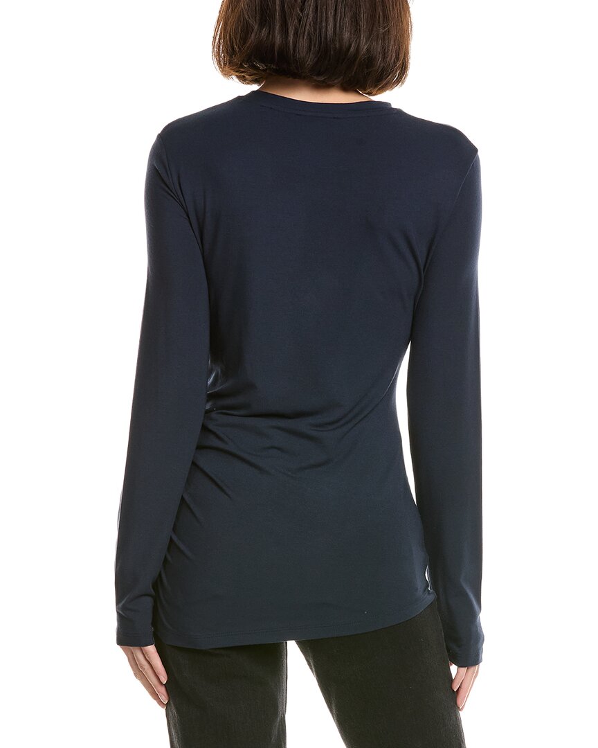 Top con cuello redondo
