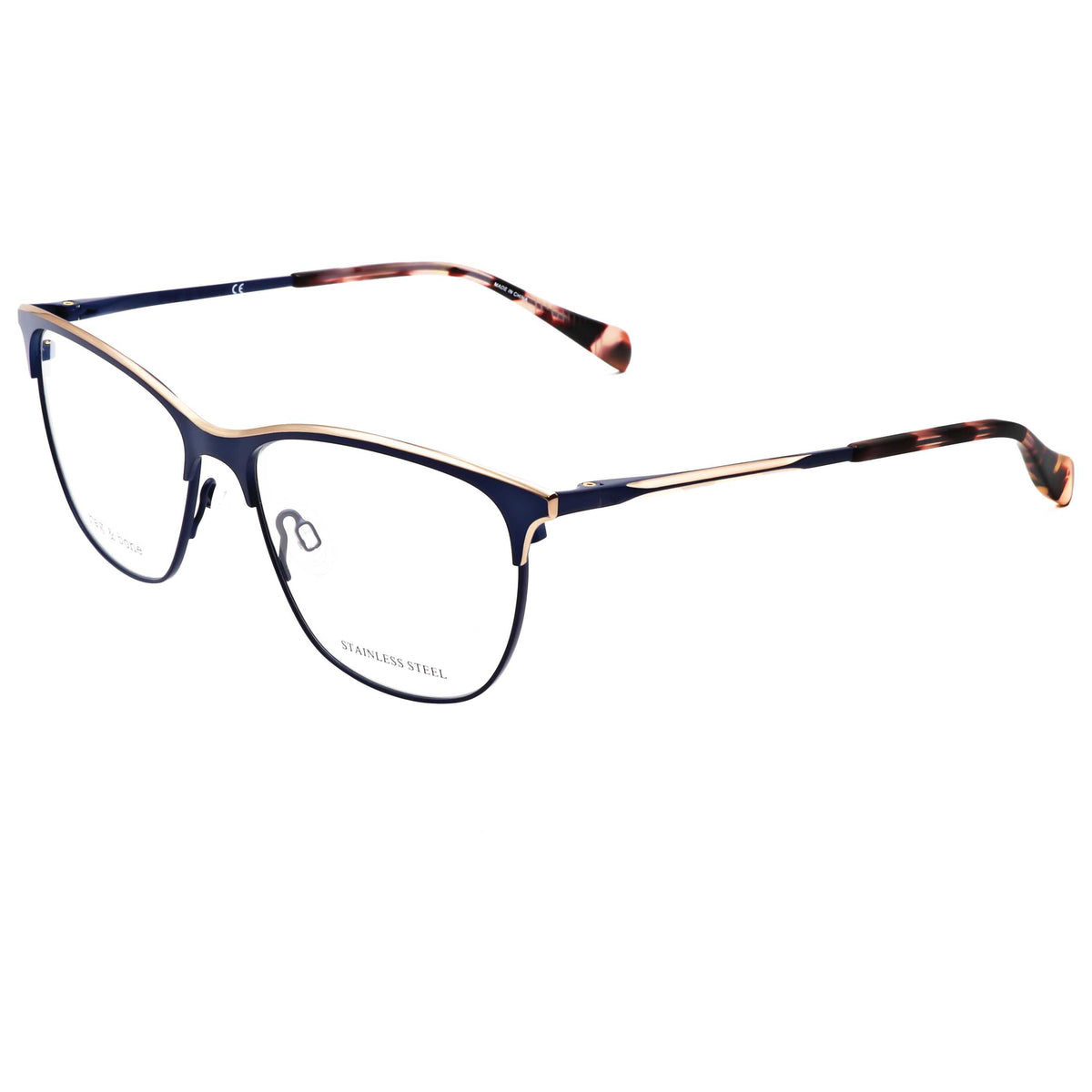 Montura para gafas de mujer 54 mm color azul