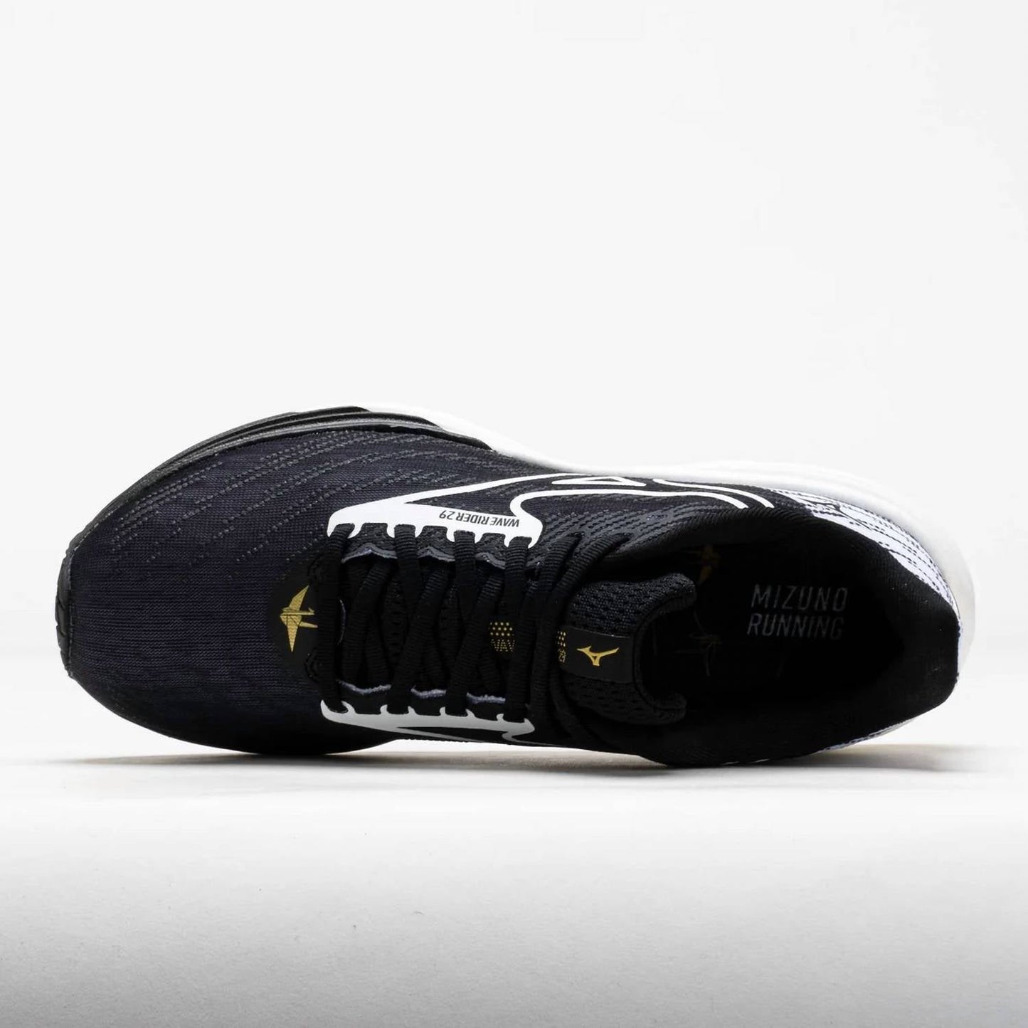 Tenis para correr unisex color negro y dorado