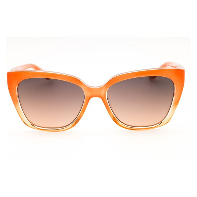 Gafas color café y naranja