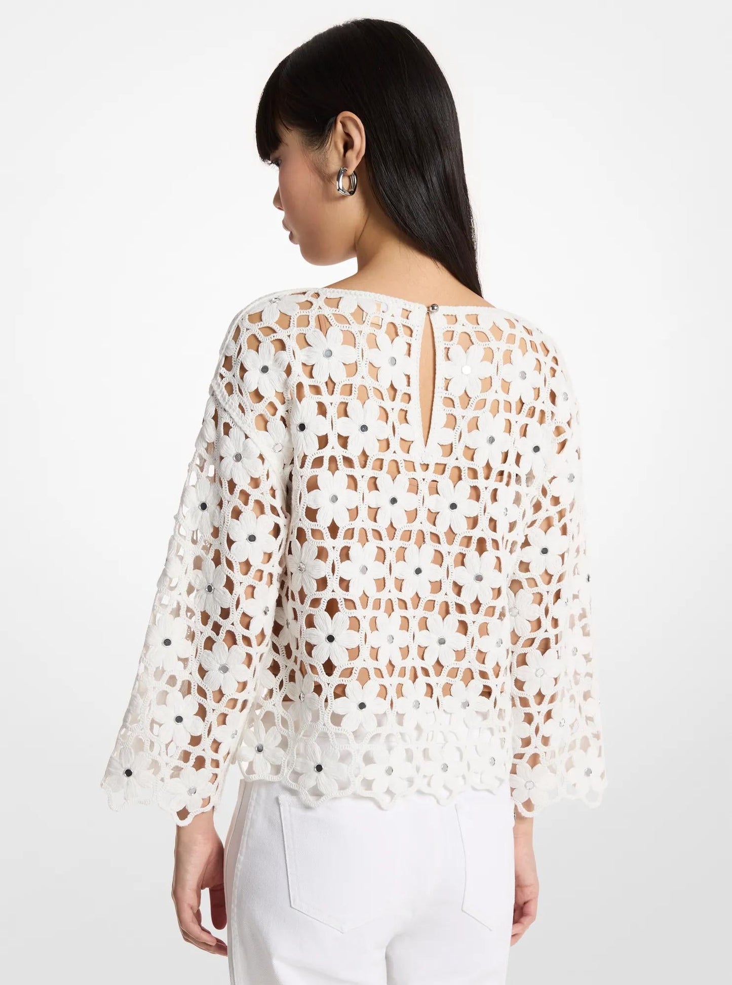 Top con estampado floral