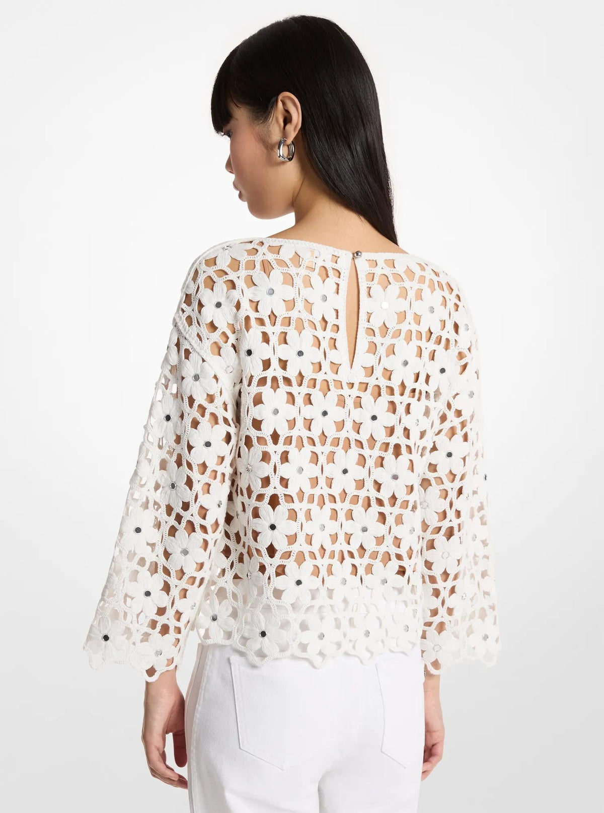 Top con estampado floral