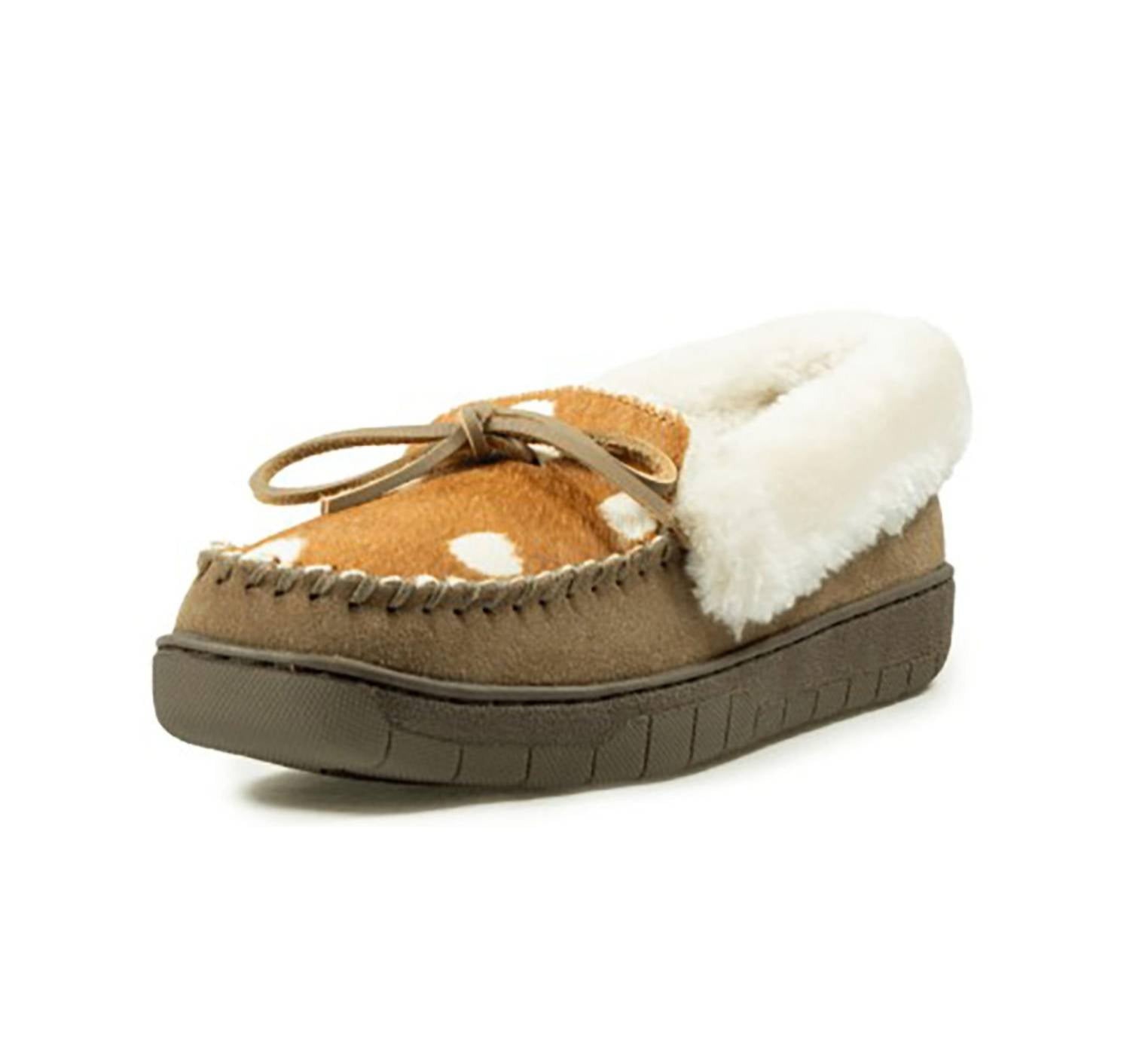 Mocasines de mujer color café