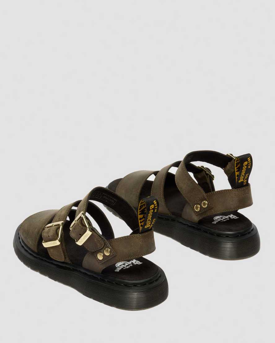 Sandalias de cuero