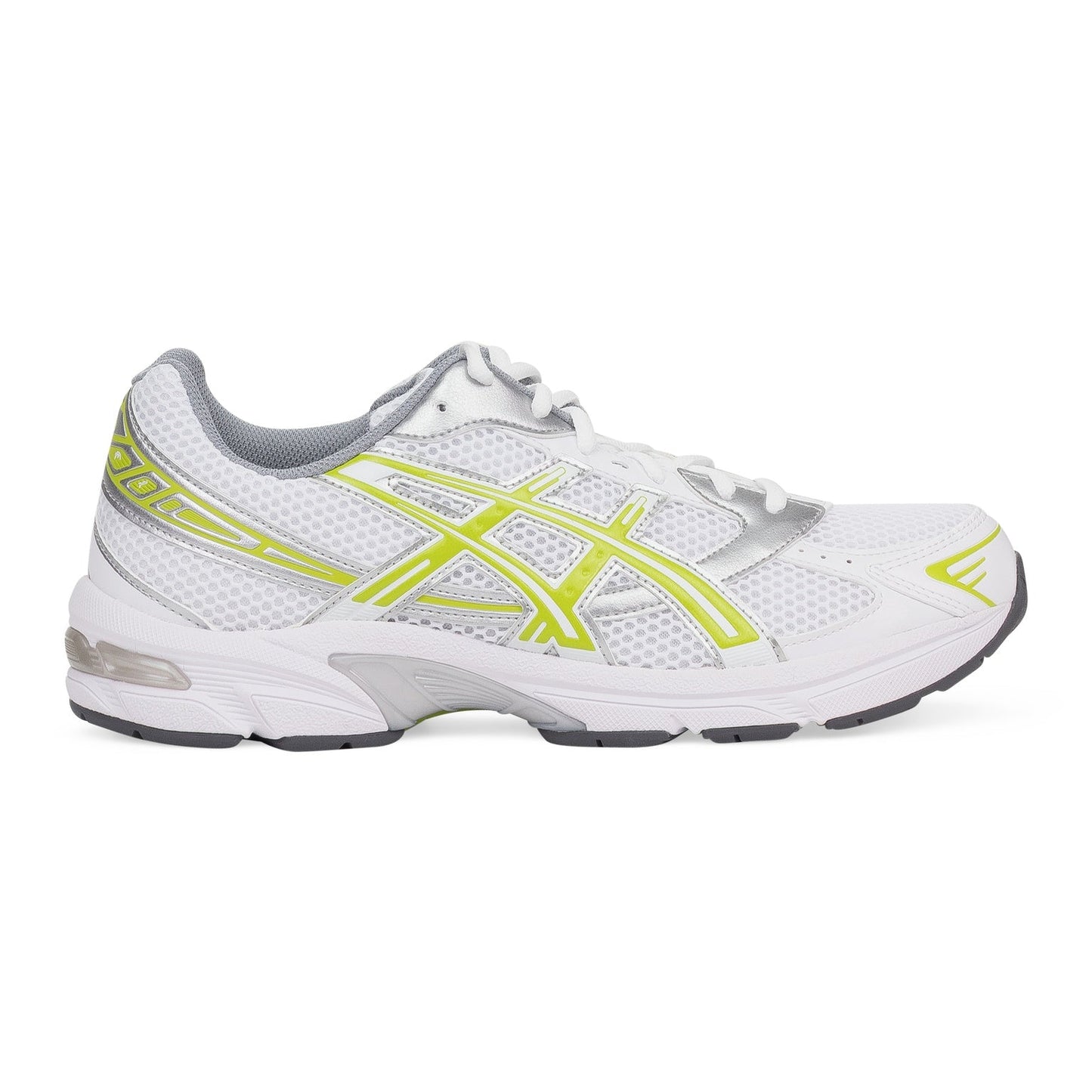 Tenis color blanco y verde