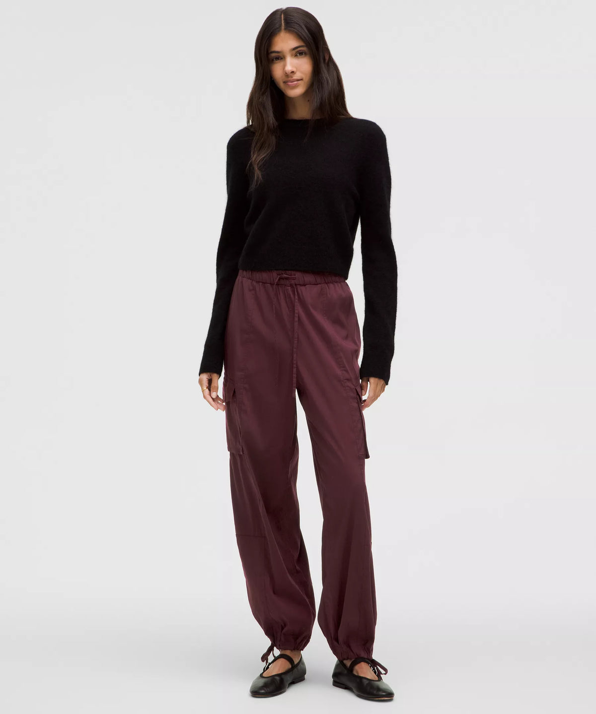 Pantalón de tiro medio