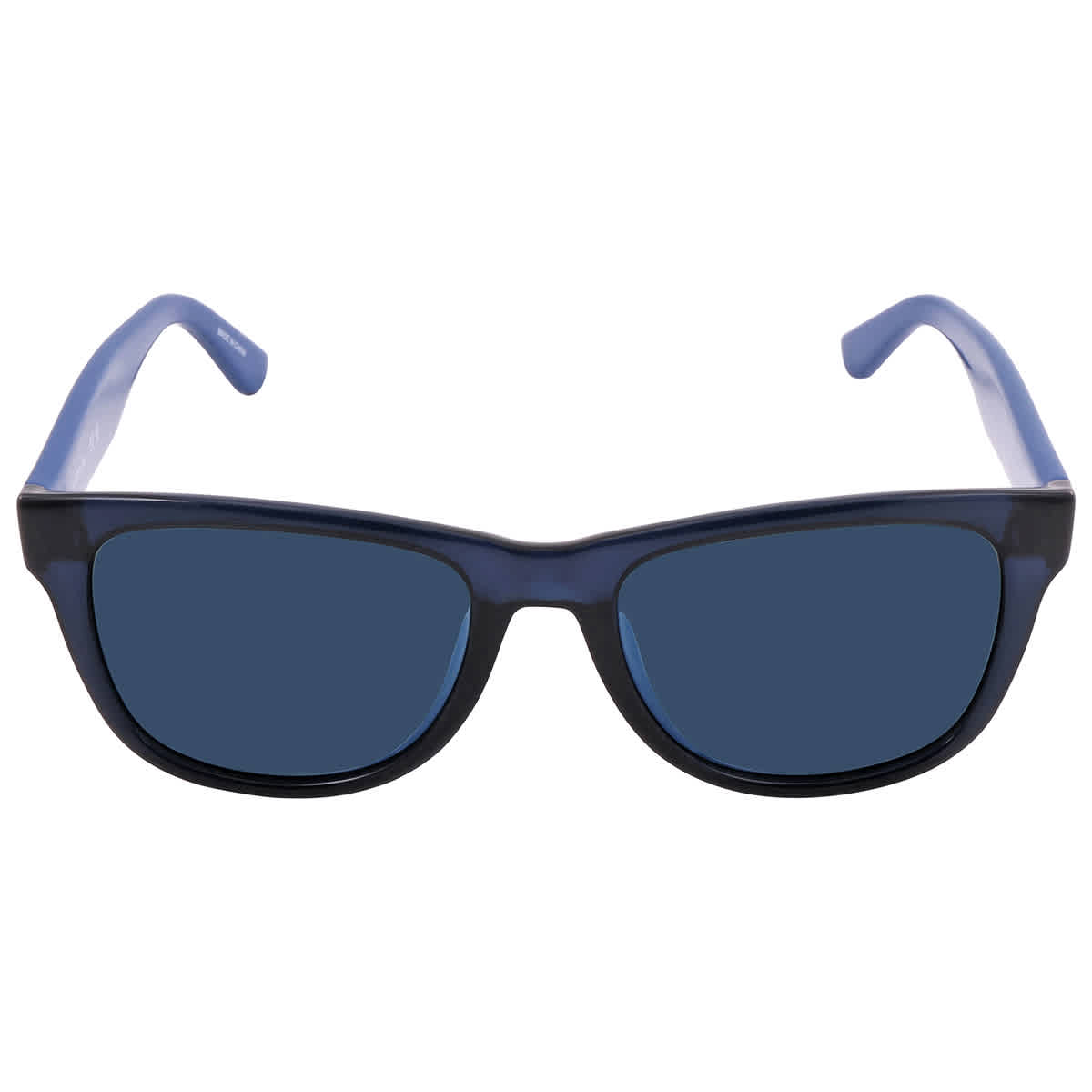 Gafas de sol unisex de montura cuadrada color azul