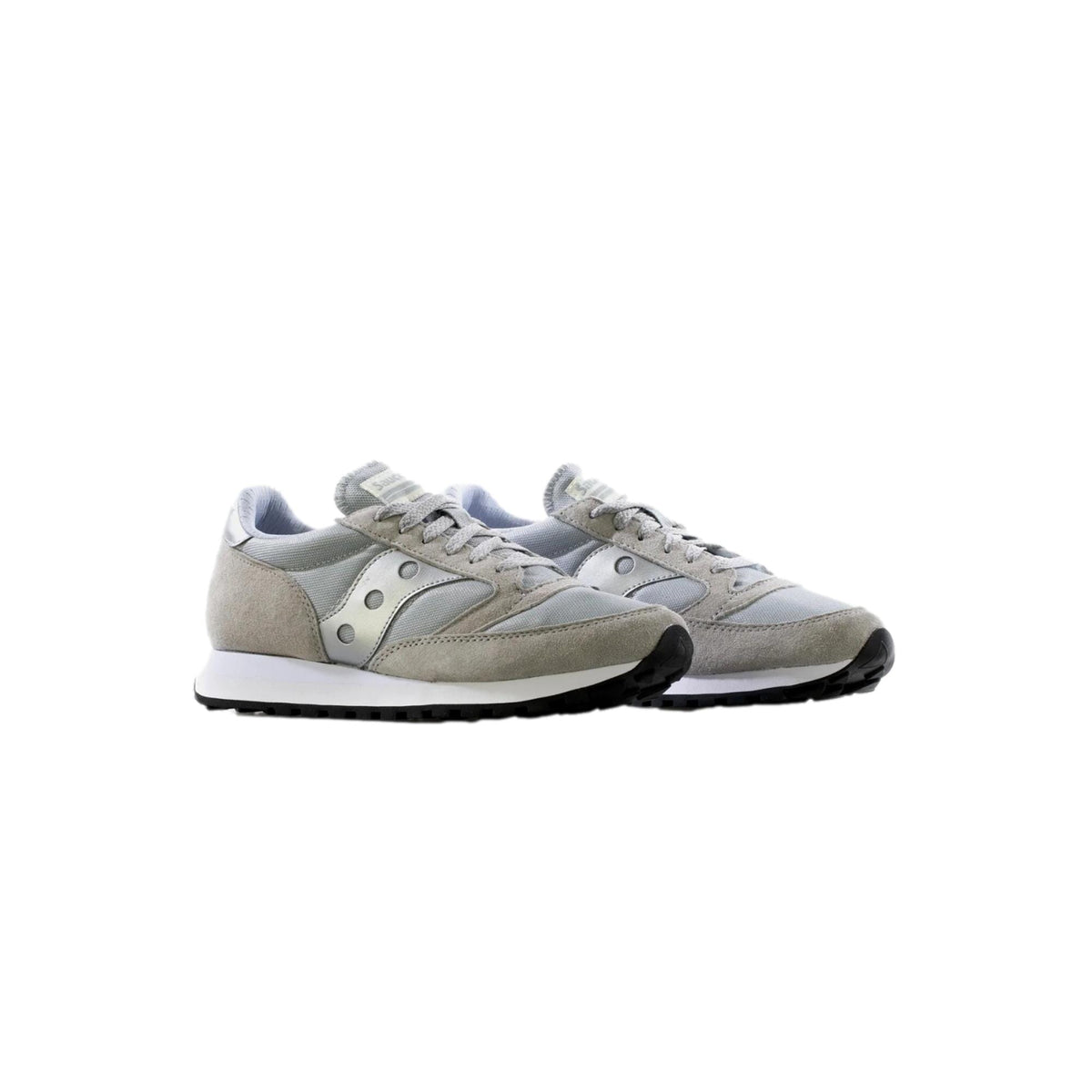 Calzado de hombre color gris y plateado