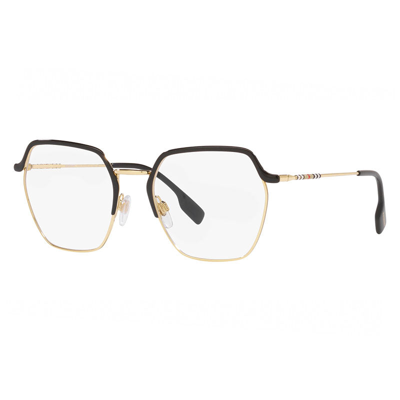 Gafas 52 mm color negro y dorado