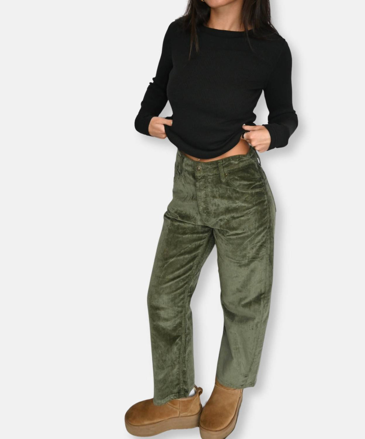 Pantalón color verde
