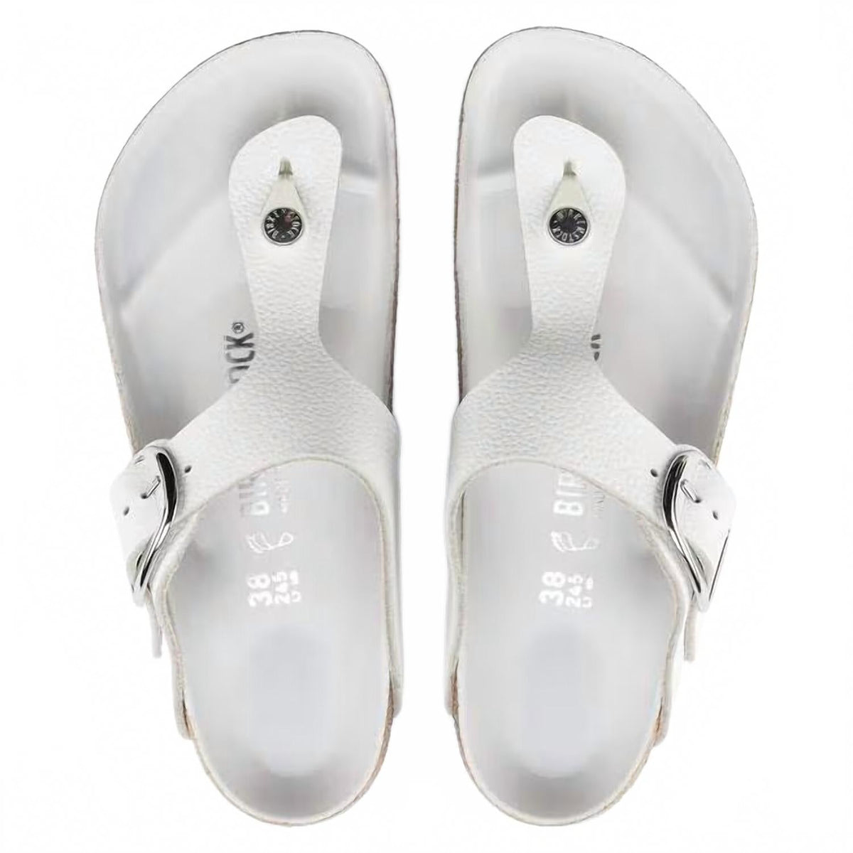 Sandalias de mujer color blanco