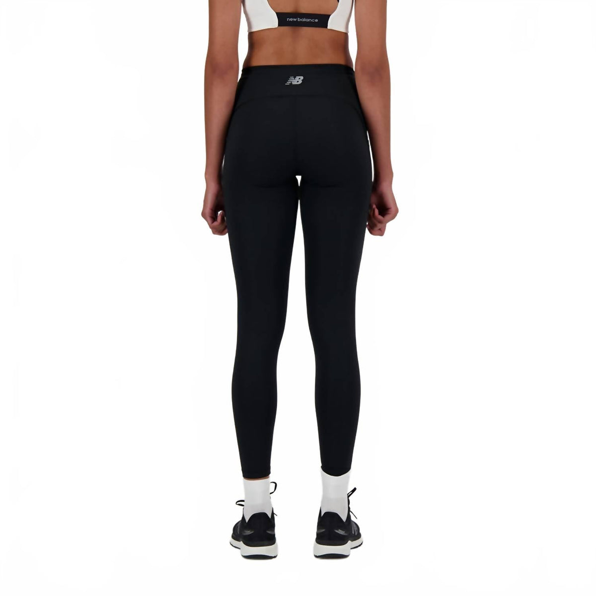 Leggings de tiro alto color negro