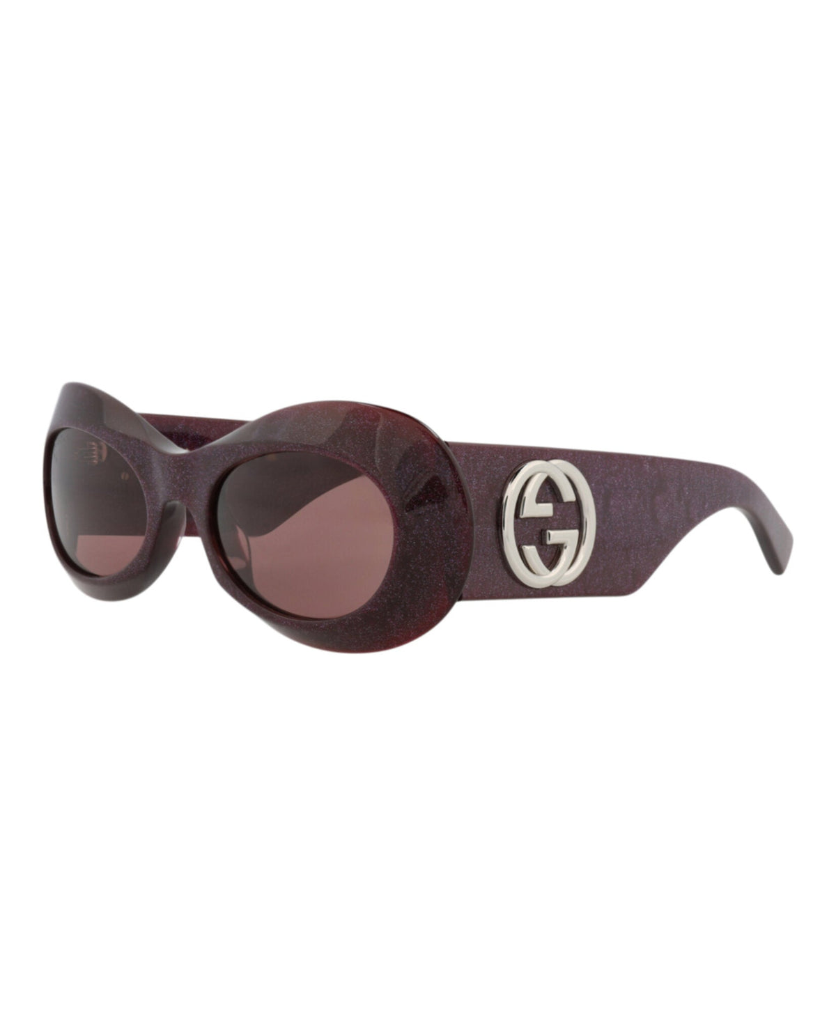 Gafas de sol de acetato de montura redonda
