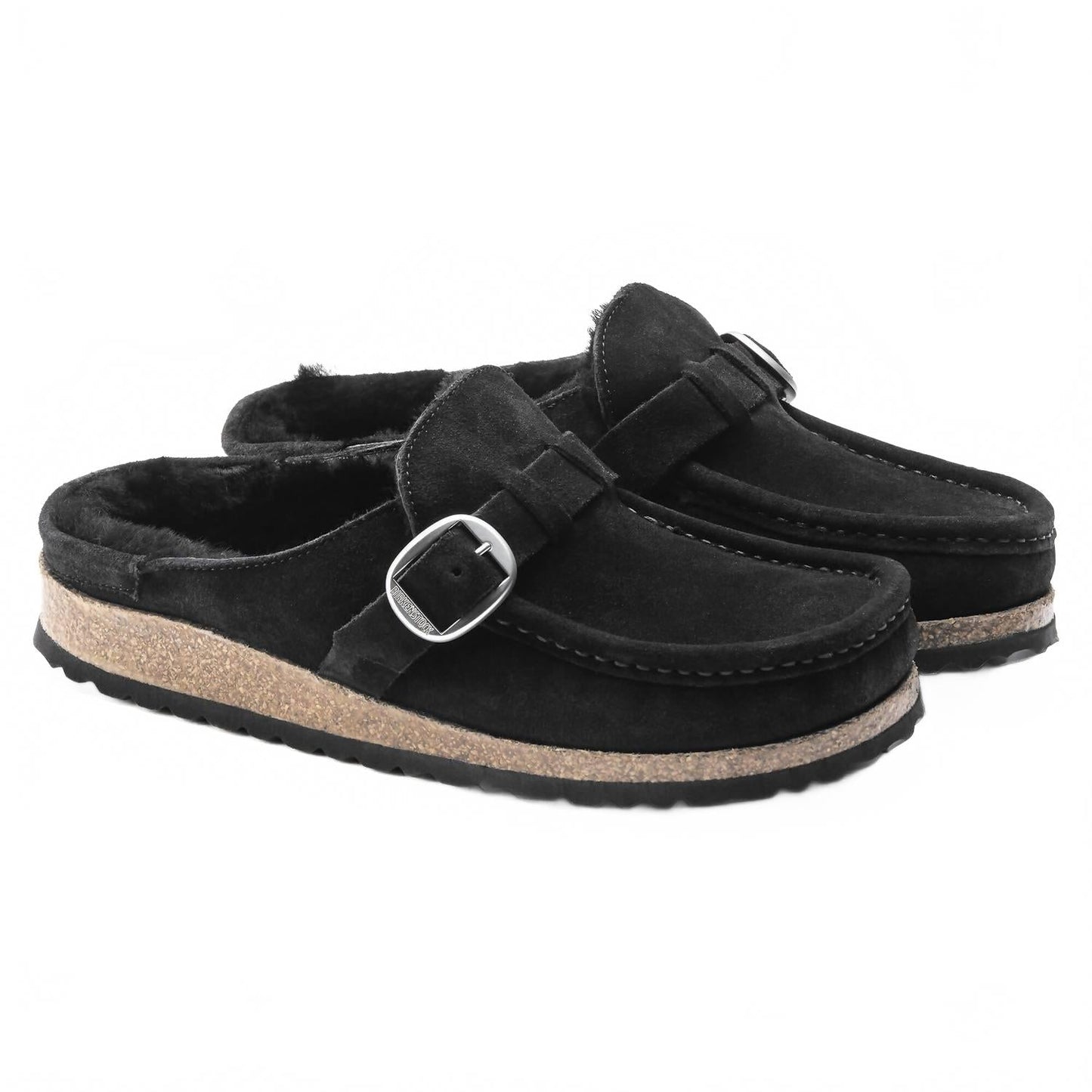Zuecos de mujer color negro