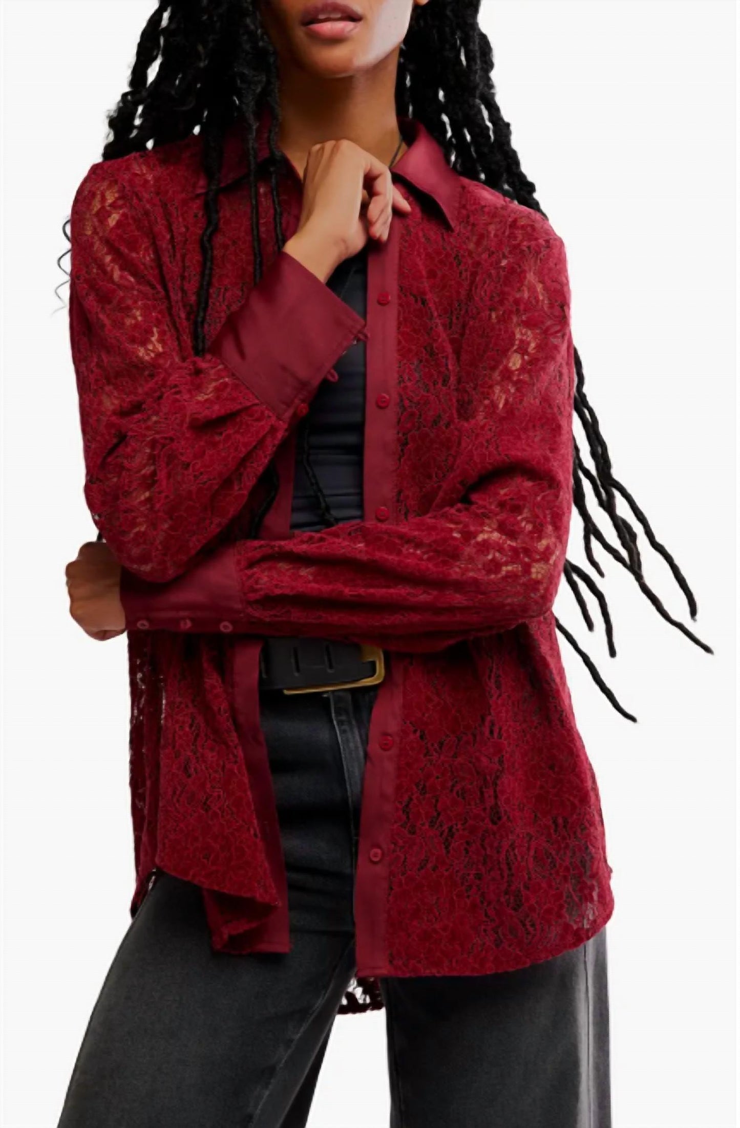 Camisa color rojo