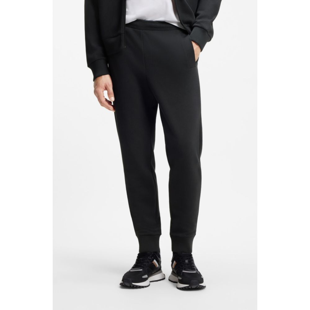 Pantalón deportivo de mezcla de algodón con bordado