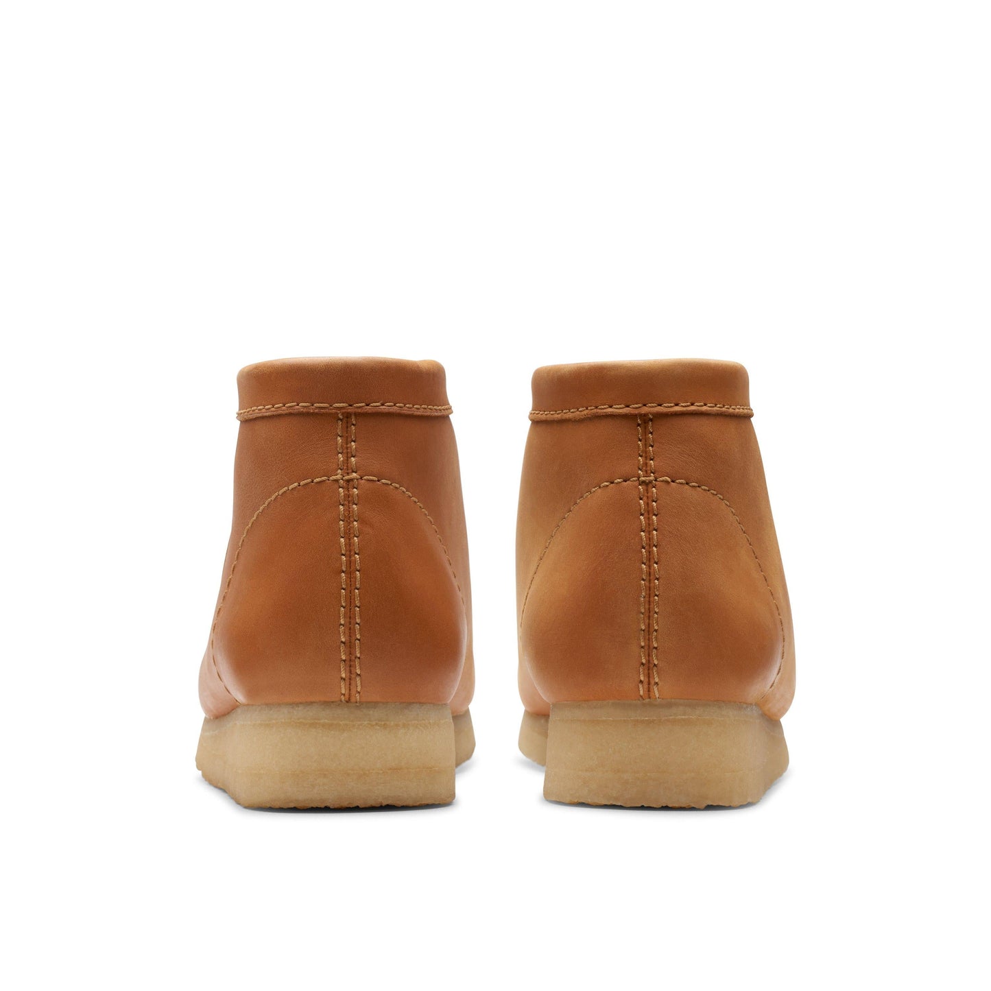 Botas de cuero color café