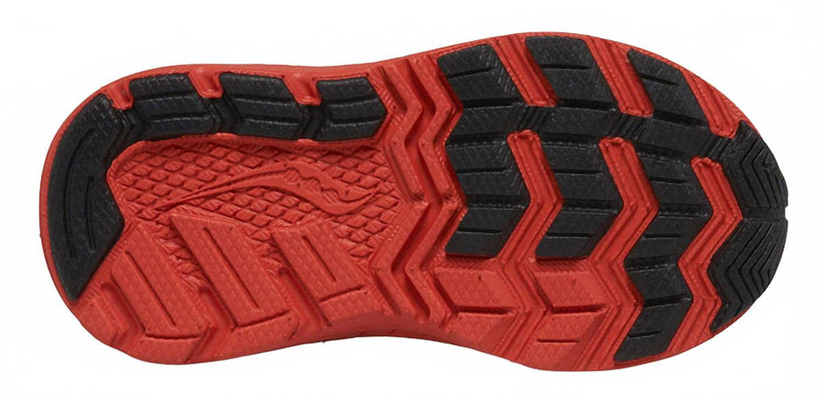 Tenis infantil color negro y rojo