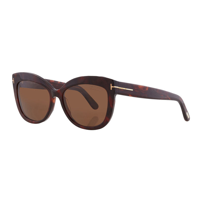 Gafas con lentes polarizados color café y rojo