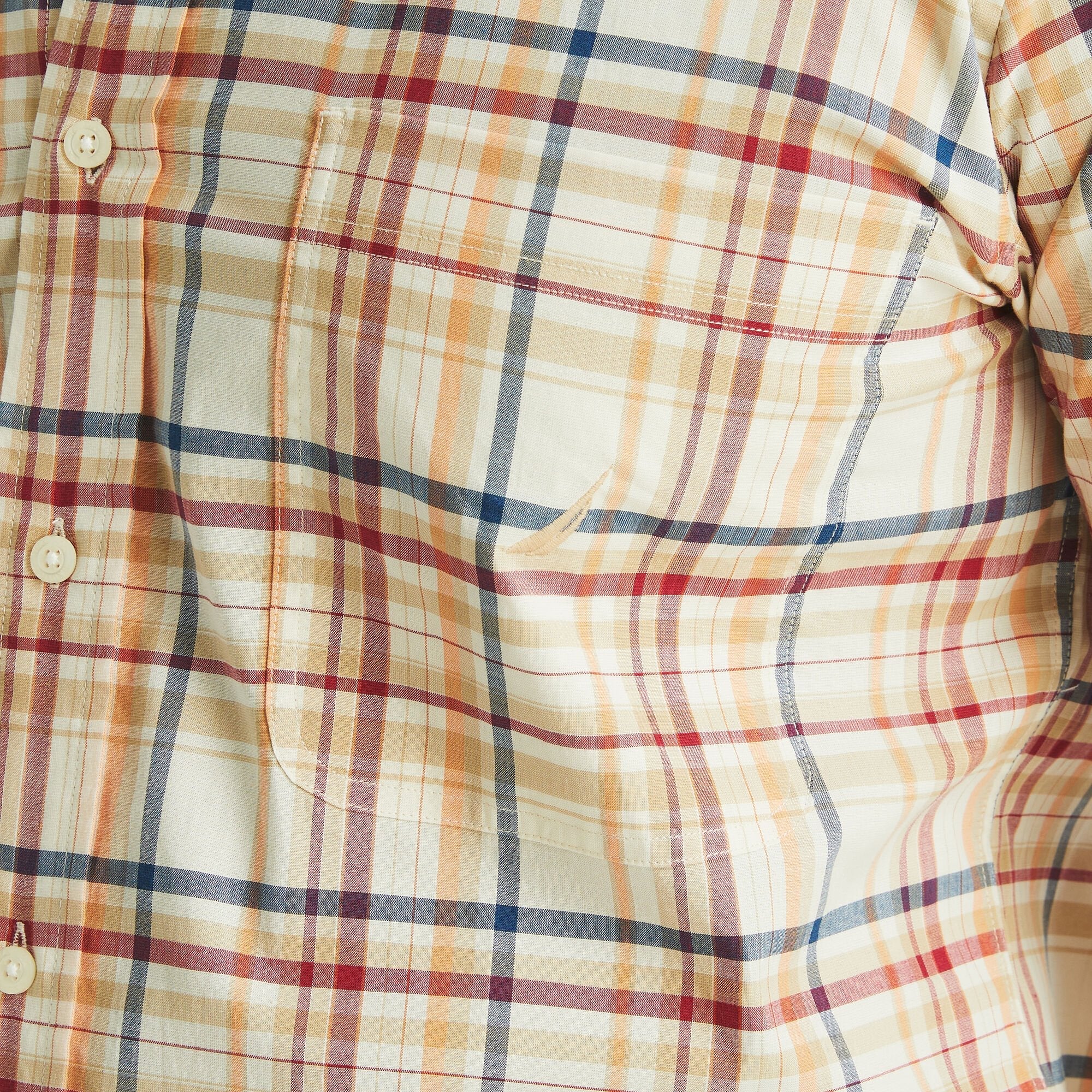 Camisa de hombre a cuadros