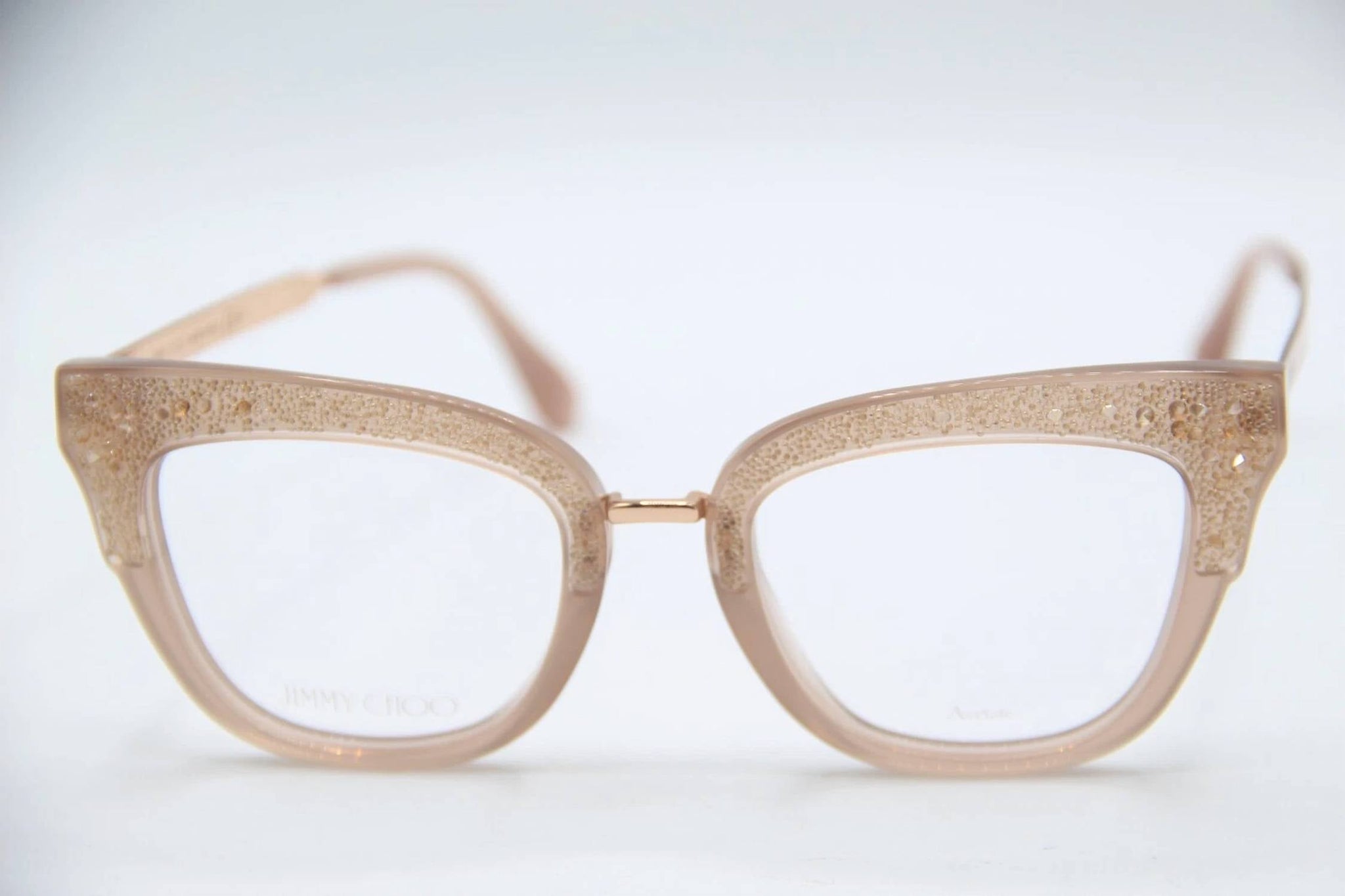 Montura para gafas de mujer de montura tipo gato color café