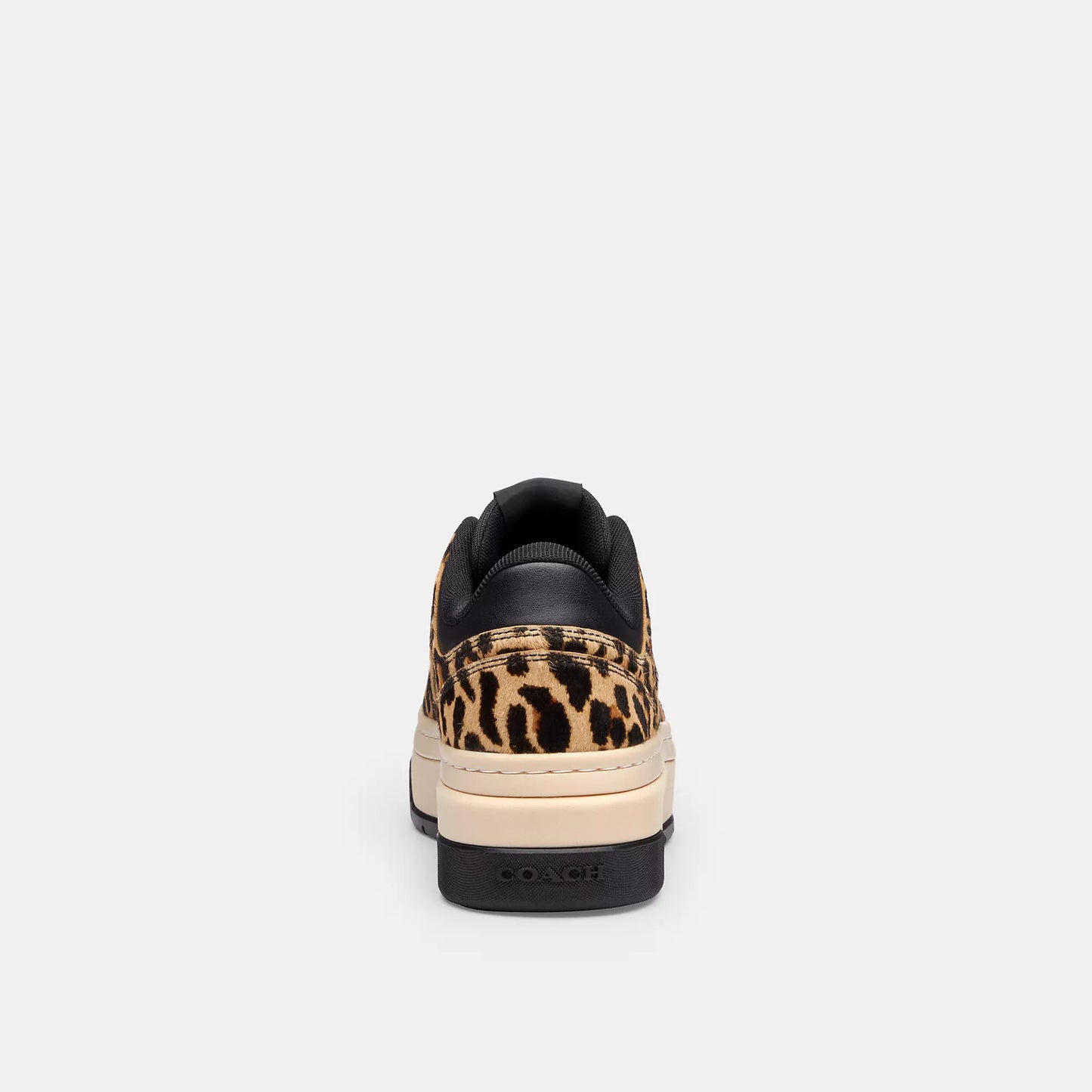 Coach Outlet Tenis Plataforma con Estampado de Leopardo