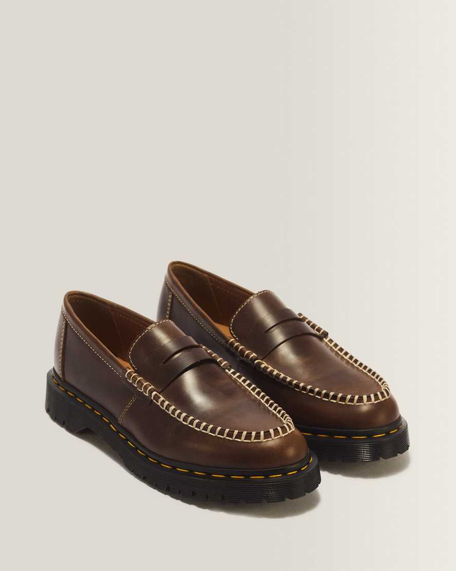 Mocasines de cuero