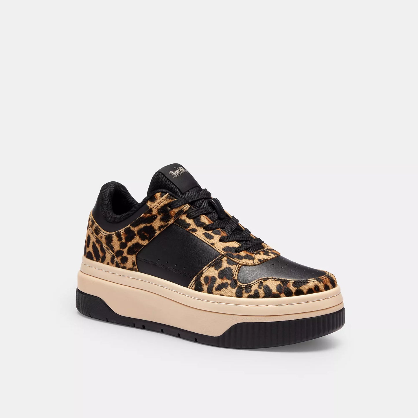 Coach Outlet Plataforma con Estampado de Leopardo