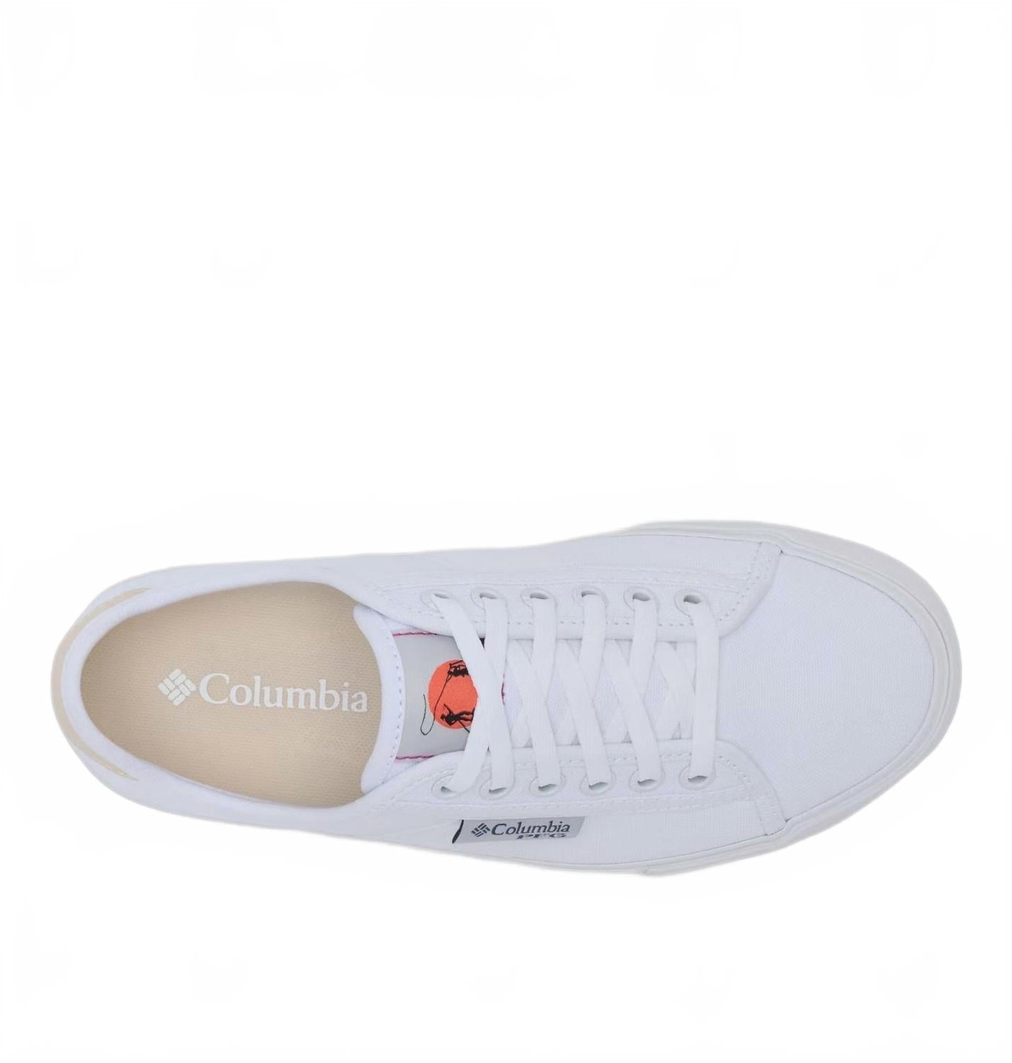 Zapatos planos de mujer color blanco