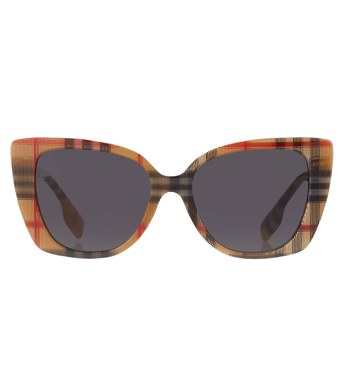 Burberry Meryl Gafas de Sol Ojo de Gato Gris Oscuro para Dama BE4393 377887 54