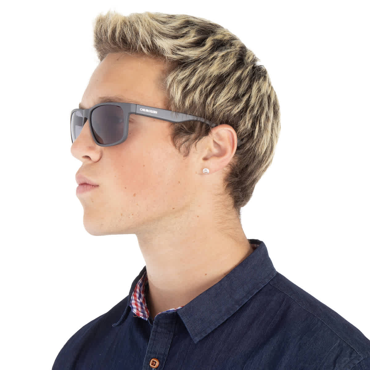 Gafas de sol de hombre color gris