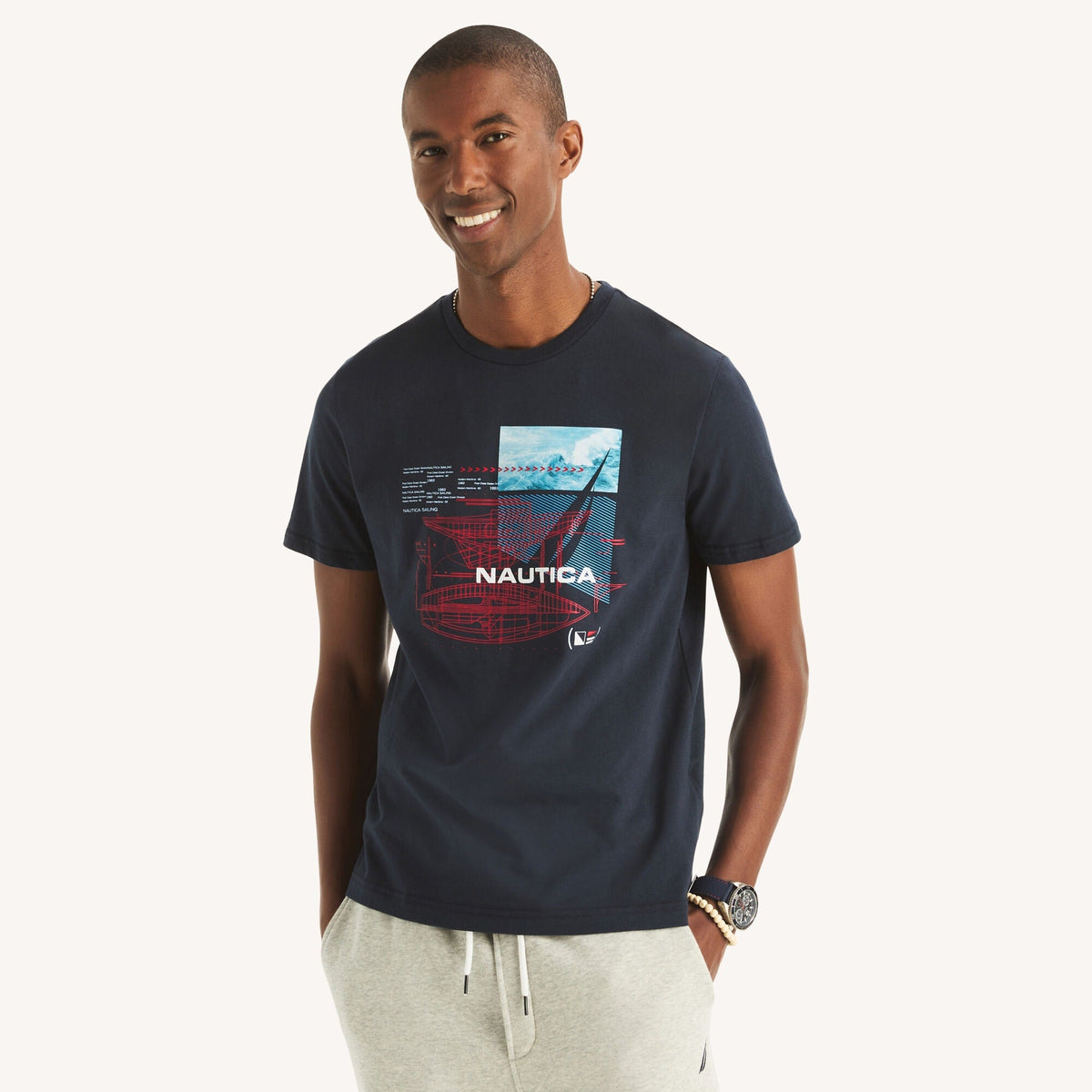 Camiseta de hombre con estampado