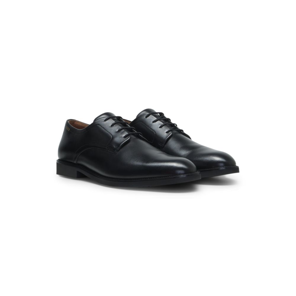 Zapatos de cordones de cuero