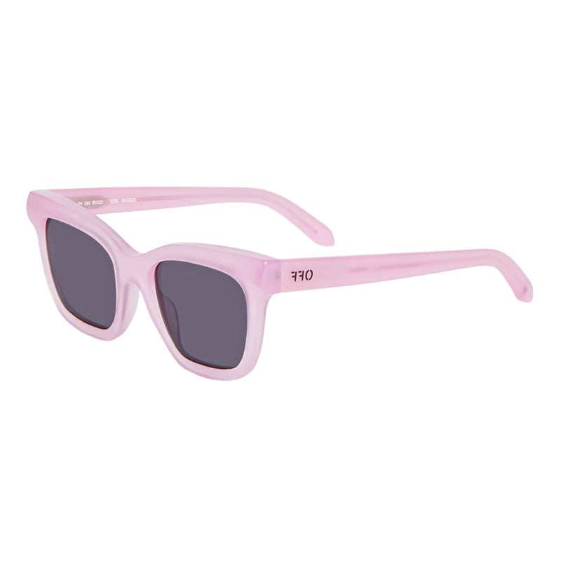 Gafas color gris oscuro y rosado