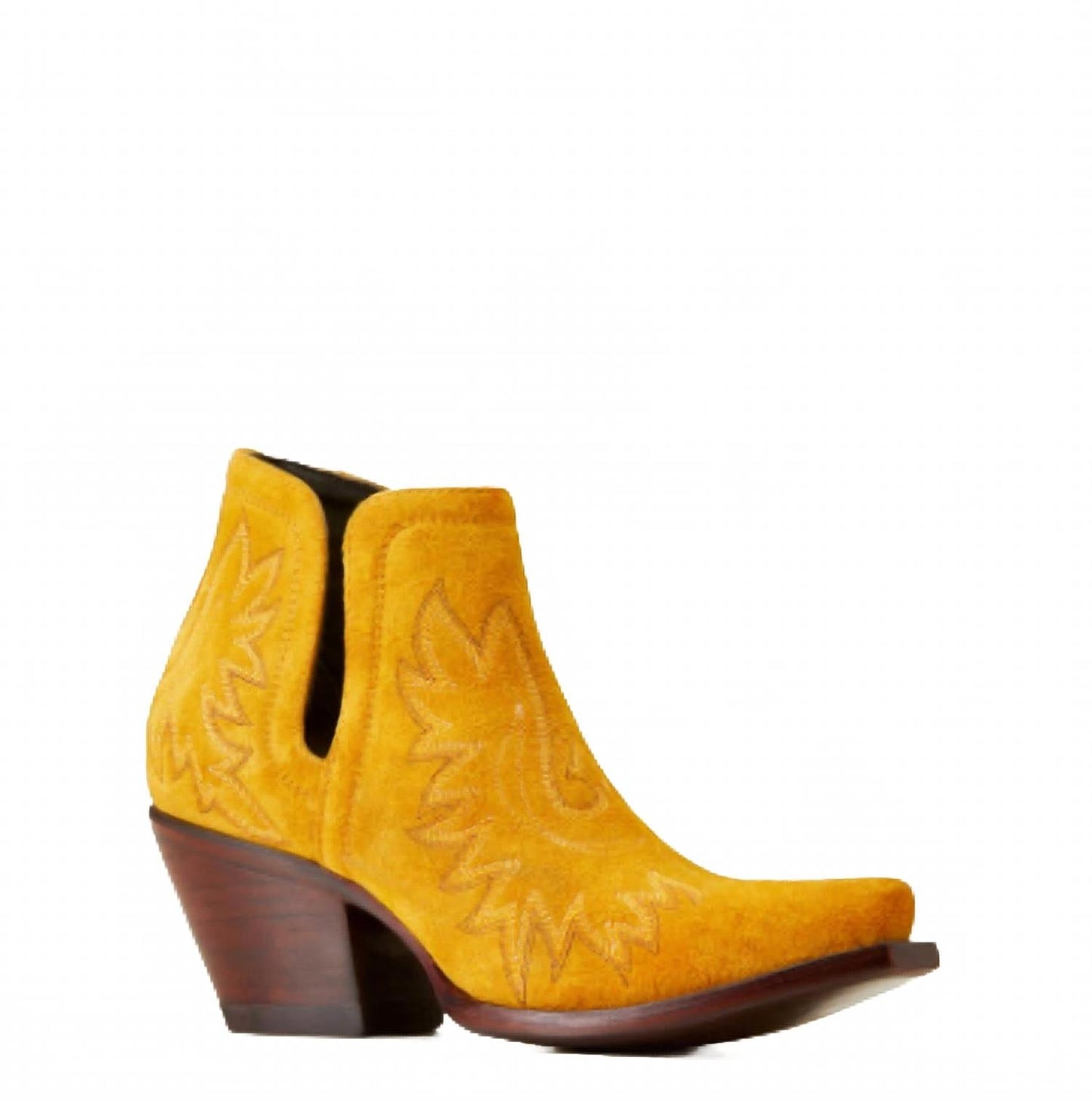 Botines de mujer de gamuza