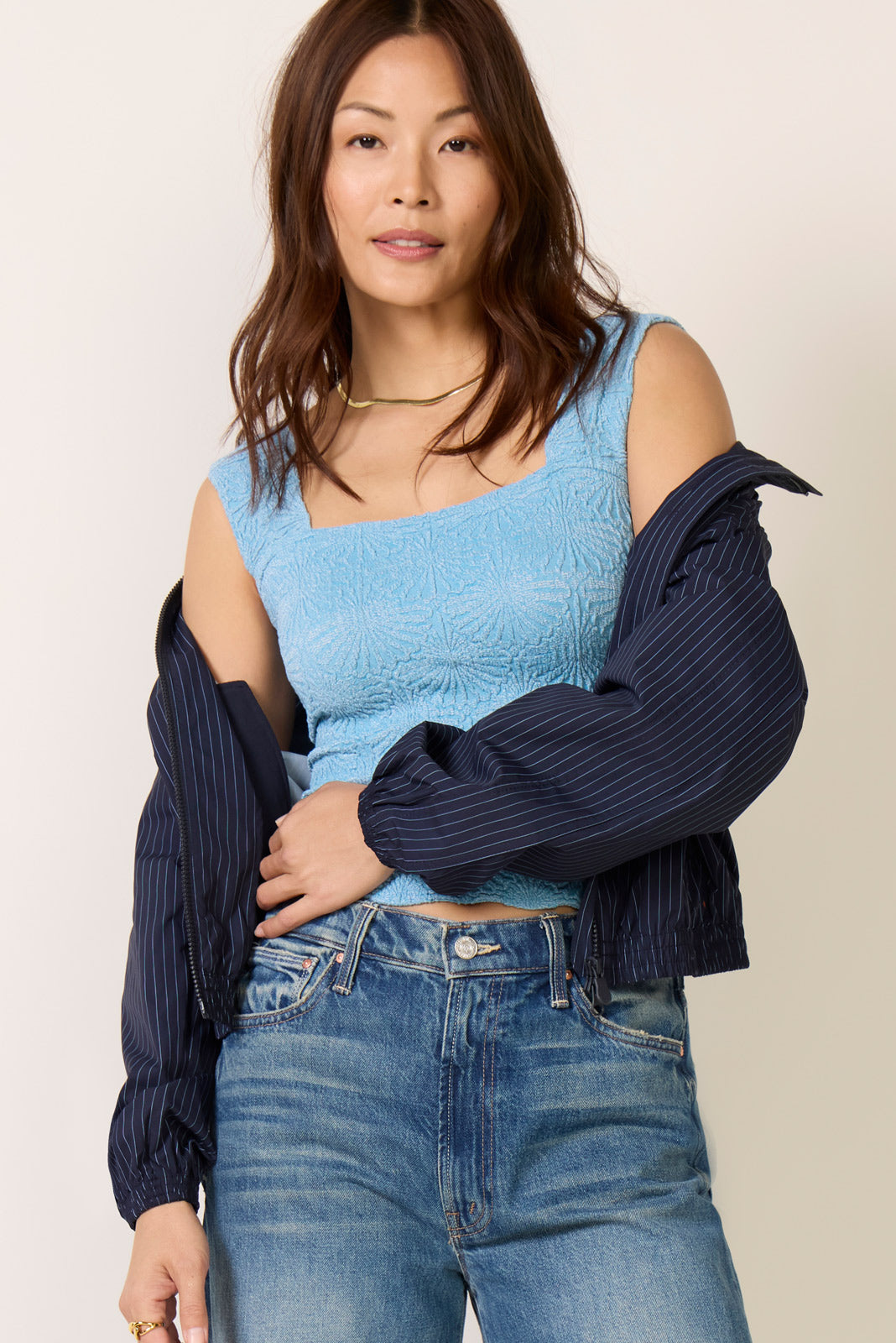 Camiseta sin mangas de mujer