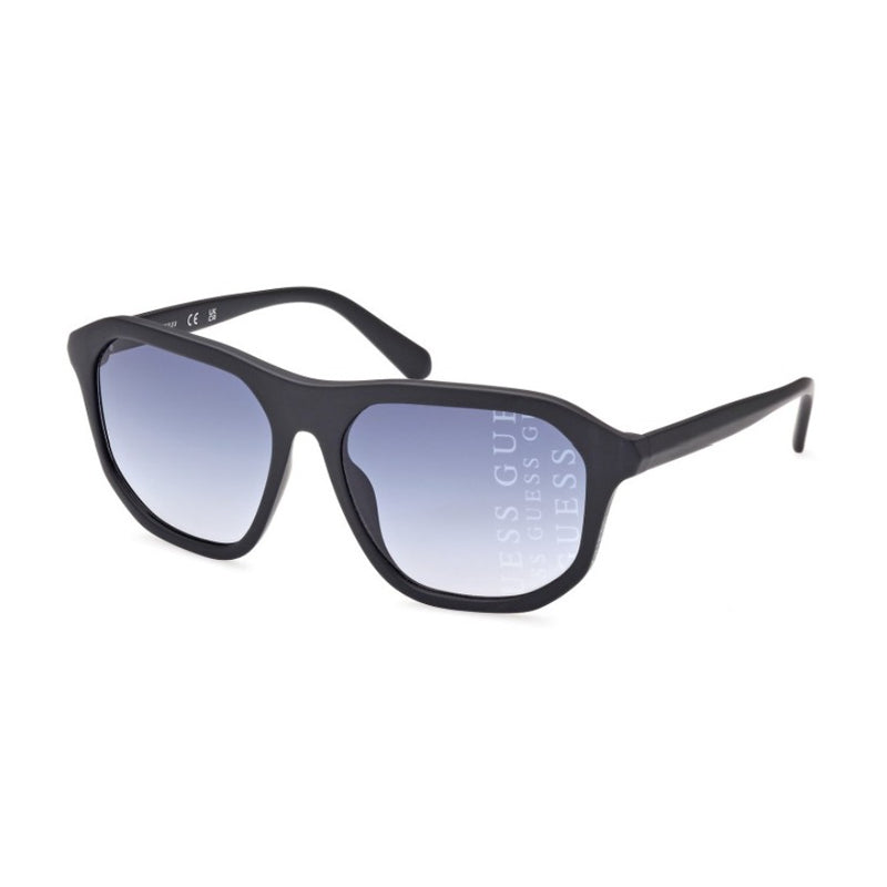 Gafas color negro y azul
