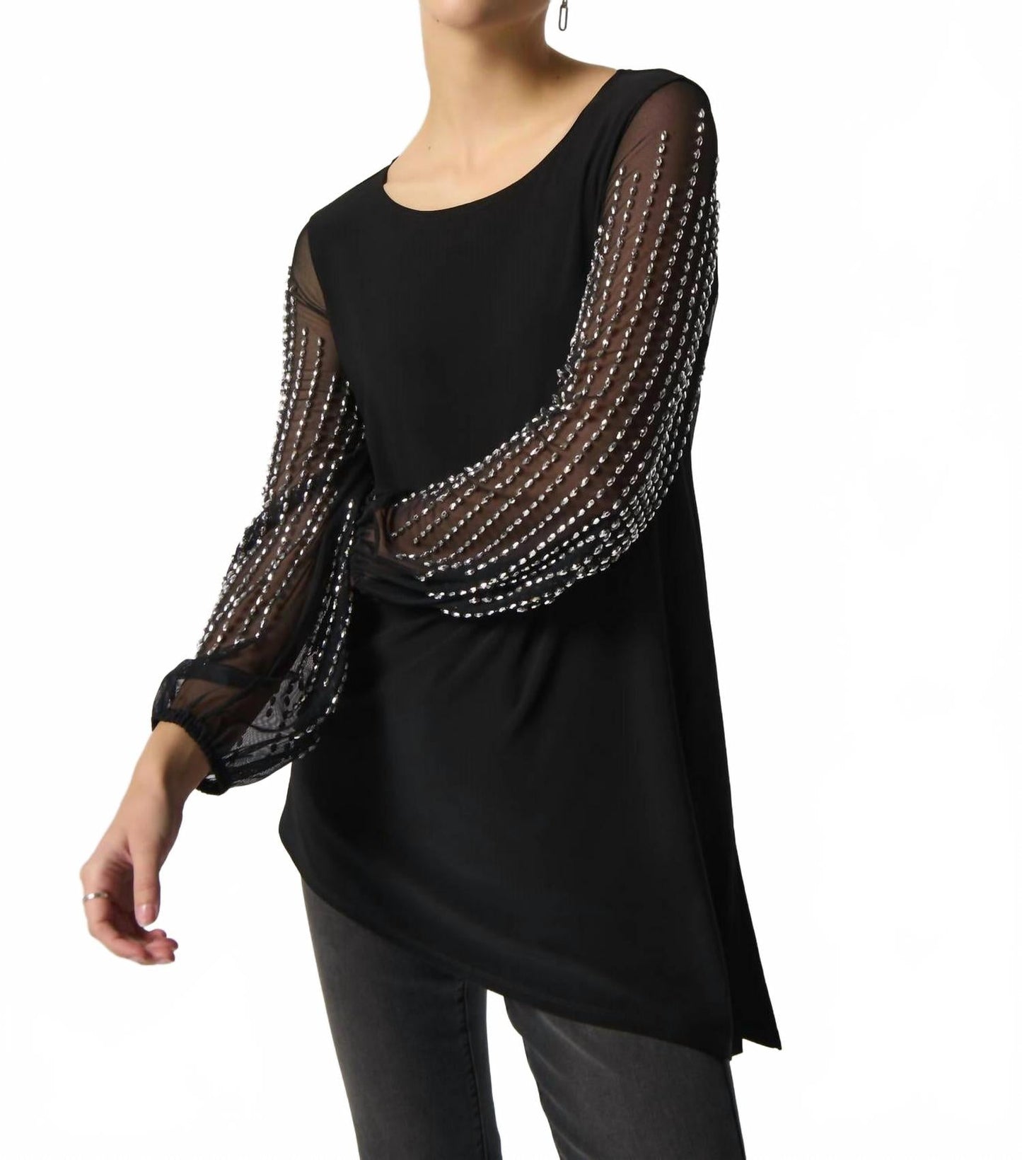 Top color negro