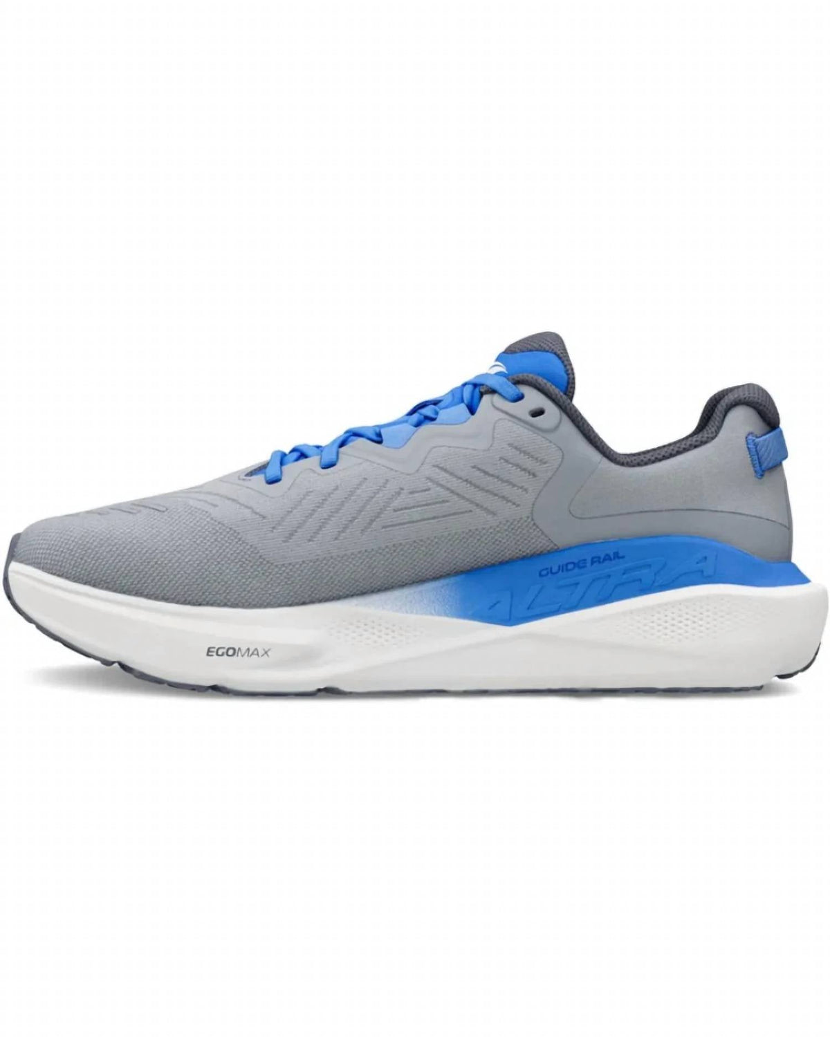 Tenis para correr de hombre color azul y gris