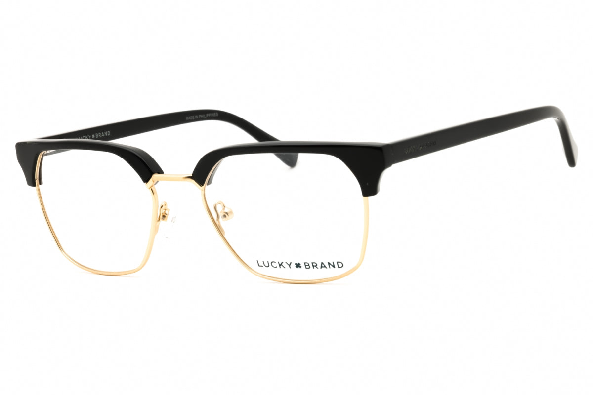 Gafas 52 mm color negro y dorado
