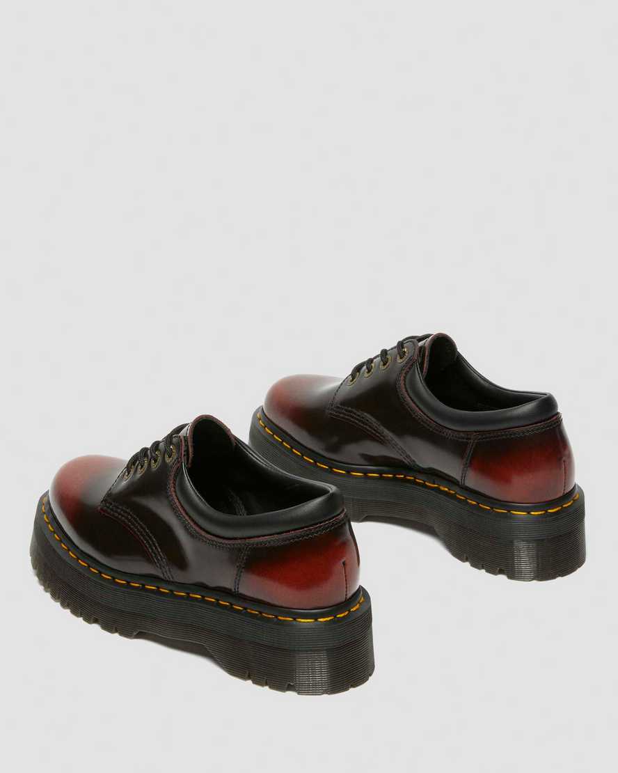 Zapatos de cuero con plataforma