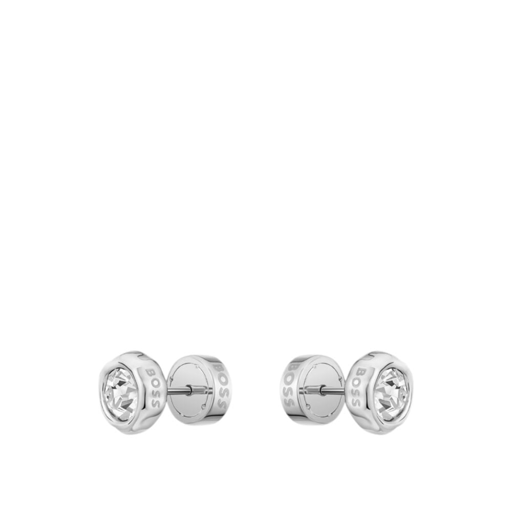 Aretes color plateado