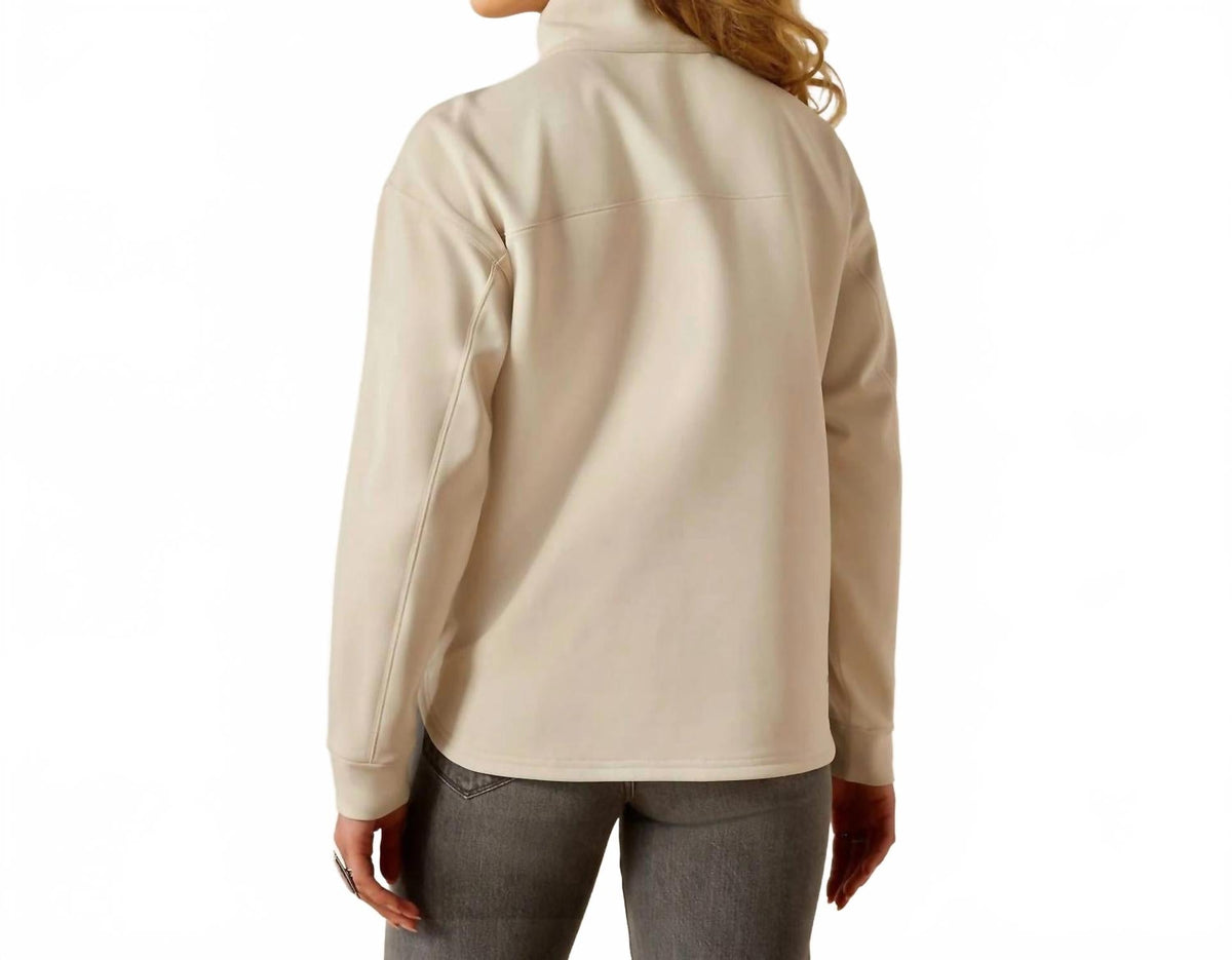 Buzo color crema