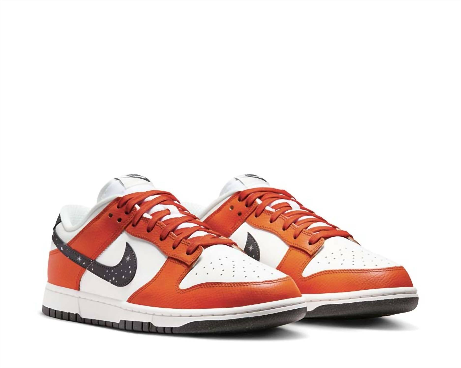 Tenis de hombre color naranja
