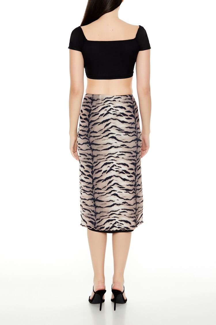 Falda midi